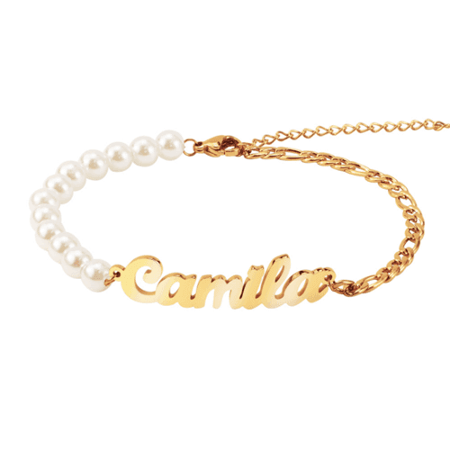vintage personalized pearl name bracelet wholesale vendors text anklet wholesale suppliers